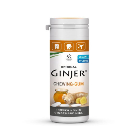 LEMON PHARMA Ginjer Chewing-gum Gingembre Miel 30 G