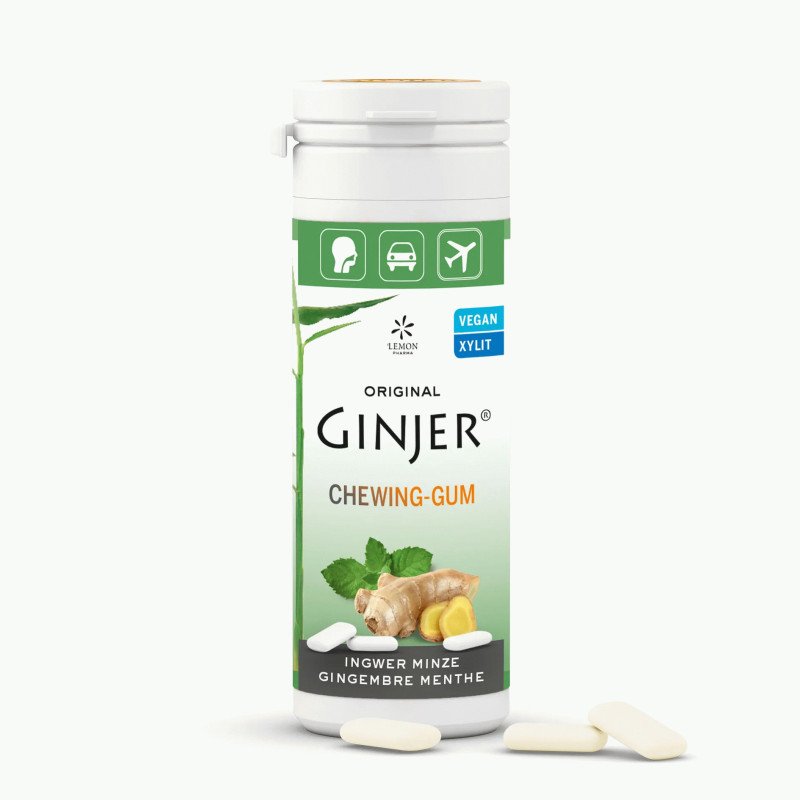 LEMON PHARMA Ginjer Chewing-gum Gingembre Menthe 30 G