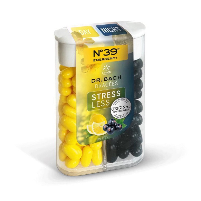 LEMON PHARMA Fleurs de Bach Dragées Stressless Jour et Nuit N° 39 44 G