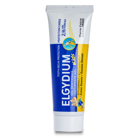 ELGYDIUM KIDS Banane Dentifrice 2 - 6 ans