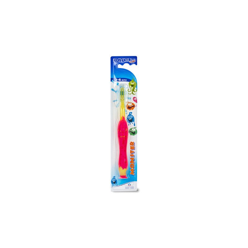 ELGYDIUM Brosse à dents KIDS MONSTER 2 - 6 ANS