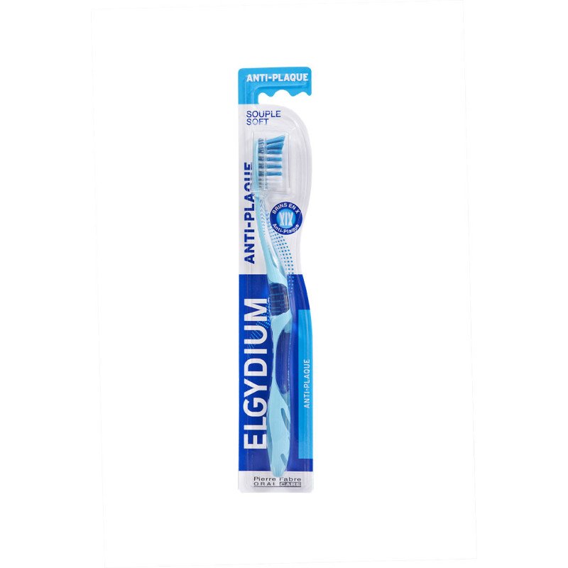 ELGYDIUM ANTI-PLAQUE Brosse à dents Souple