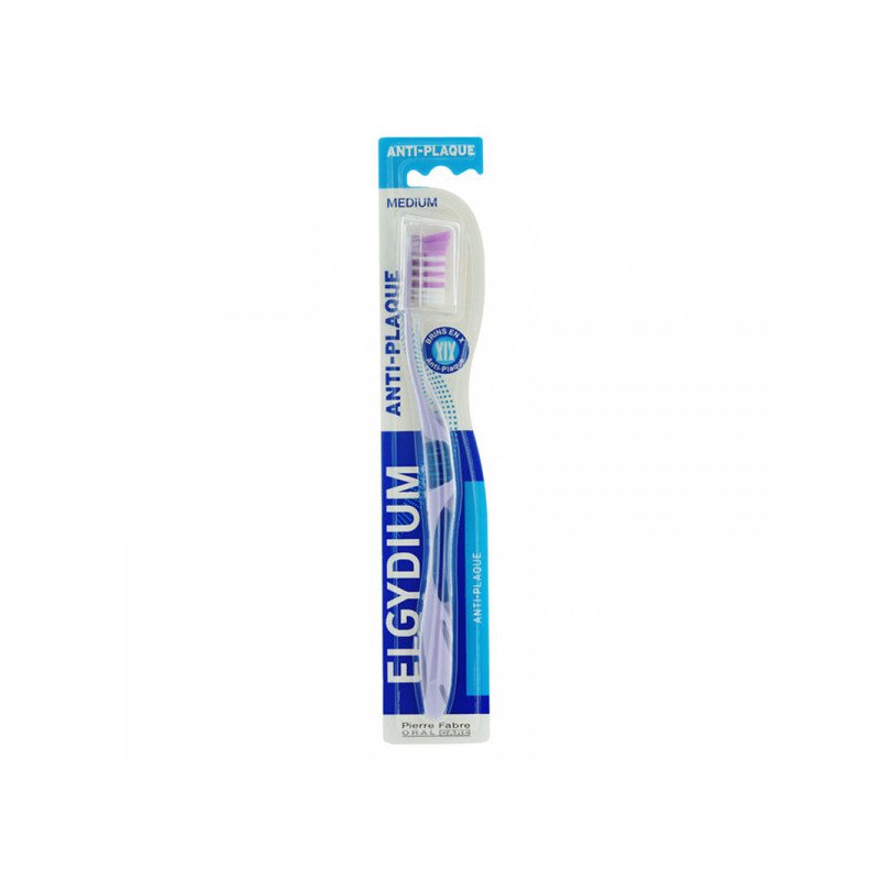 ELGYDIUM ANTI-PLAQUE Brosse à dents Medium