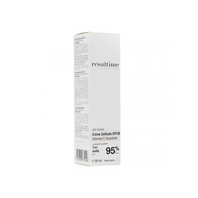 Resultime Crème unifiante SPF 30 VITAMINE C 50 ML