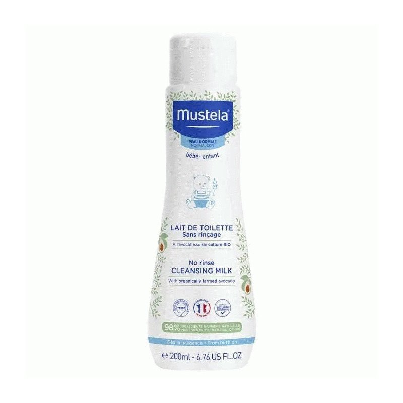 Mustela Lait de Toilette 200 ml