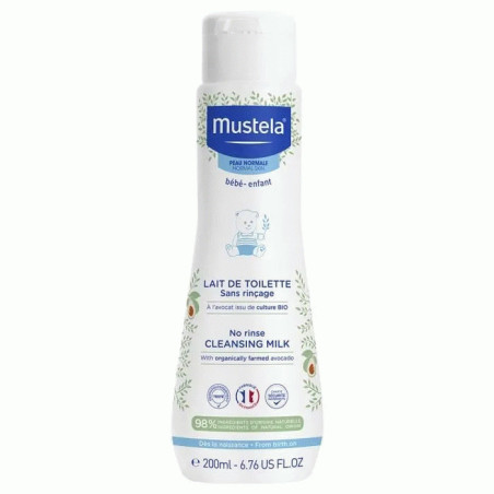 Mustela Lait de Toilette 200 ml