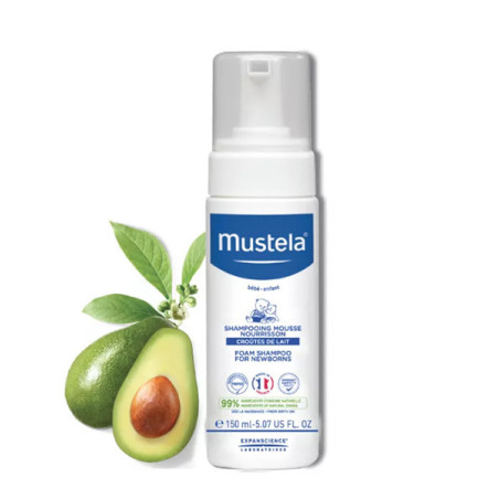 Mustela Shampooing Mousse Nourisson 150 ML