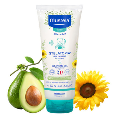 Mustela Stelatopia Gel Lavant 200 ML