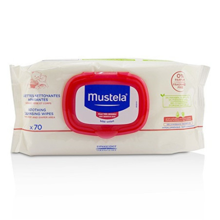 MUSTELA LINGETTES APAISANTES 70 Unités