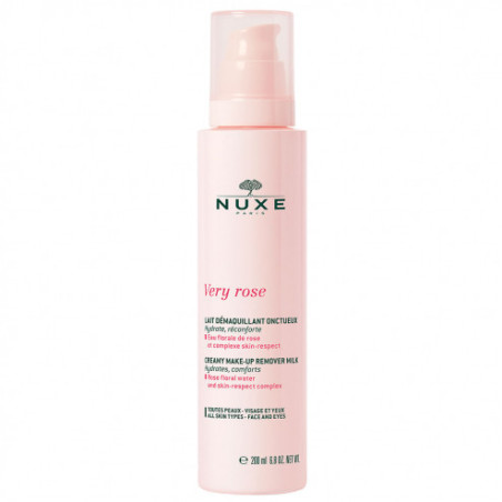 Nuxe Very Rose - Lait Démaquillant 200 ml