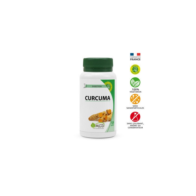 MGD NATURE CURCUMA 120 GÉLULES