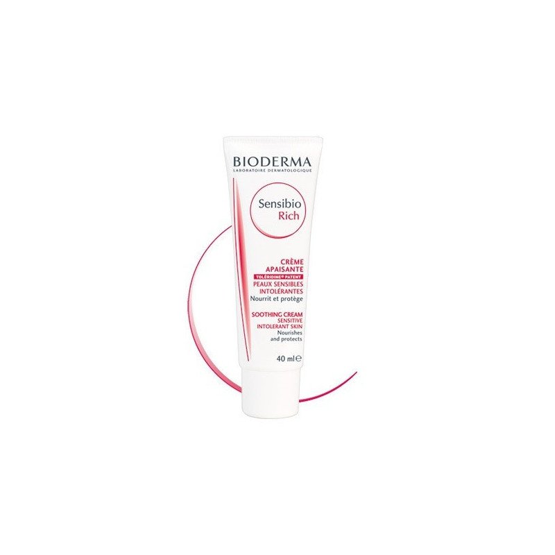 BIODERMA SENSIBIO CRÈME RICHE 40 ML PEAUX SÈCHES À TRÈS SÈCHES