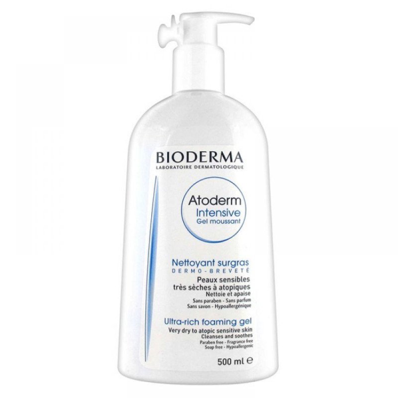 Bioderma Atoderm Intensive gel moussant 500 ml