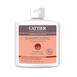 Cattier Shampooing Vignaigre Romarin Cheveux regraissant vite 250 ml