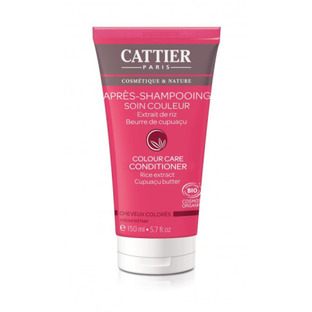 Cattier Après-Shampooing soin couleur cheveux colorés 150 ml