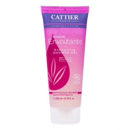 Cattier Gel Douche Envoutante Sans Sulfates Douce Orchidée 200 ml