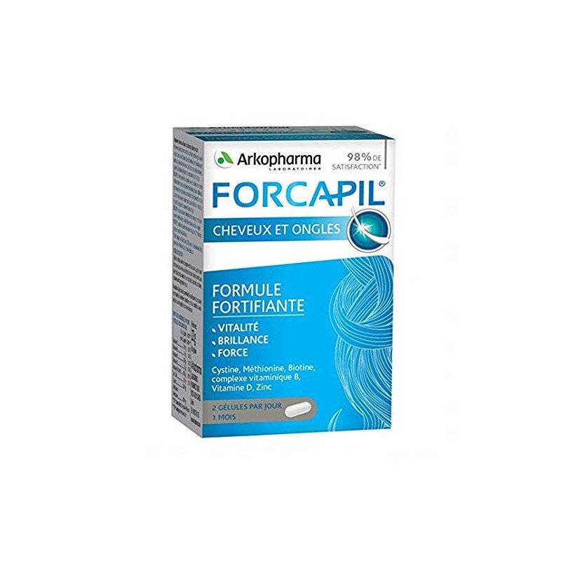 Arkopharma Forcapil Cheveux et Onlgles 180 Gélules