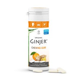 LEMON PHARMA Ginjer Chewing-gum Gingembre Orange 30 G