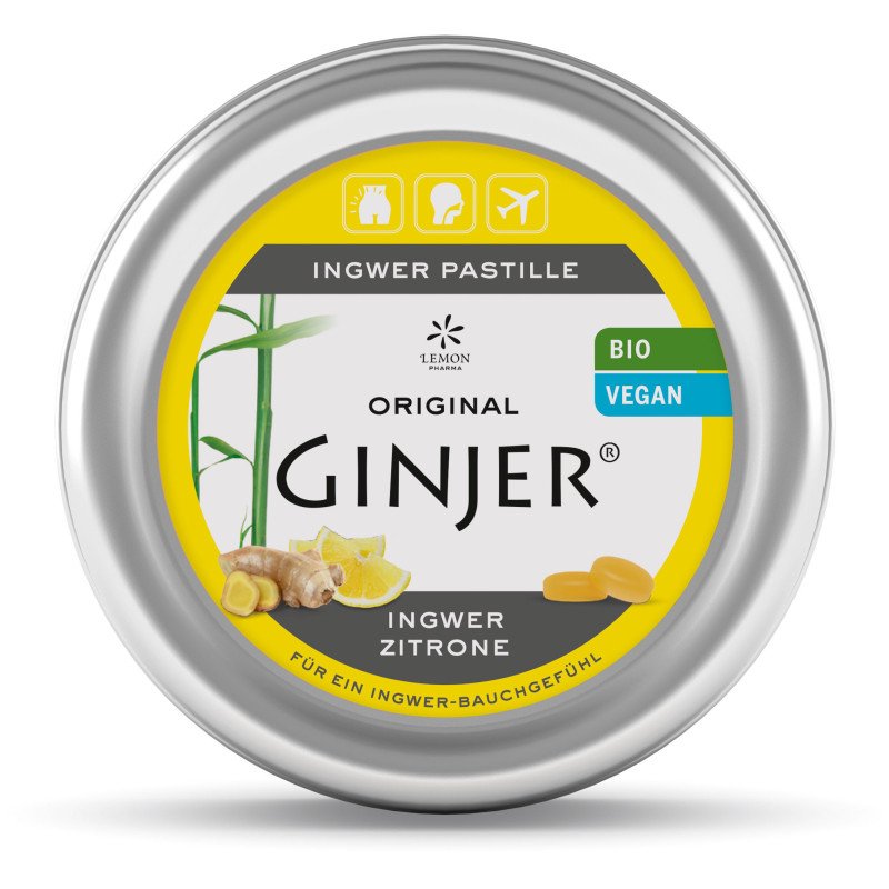 LEMON PHARMA Ginjer Pastilles Gingembre Citron 40 G