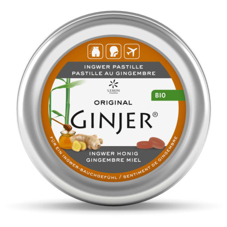 LEMON PHARMA Ginjer Pastilles Gingembre Miel 40 G