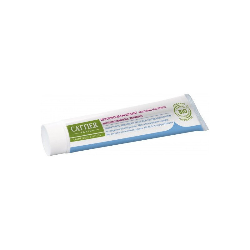 Cattier Eridène Dentifrice Blanchissant Haleine Fraiche 75 ml