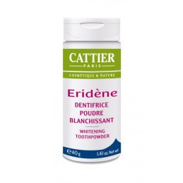 Cattier Eridène Dentifrice Poudre Blanchissante 40 g