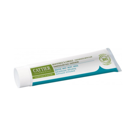 Cattier Dentargile Menthe Dentifrice Reminéralisant 75 ml