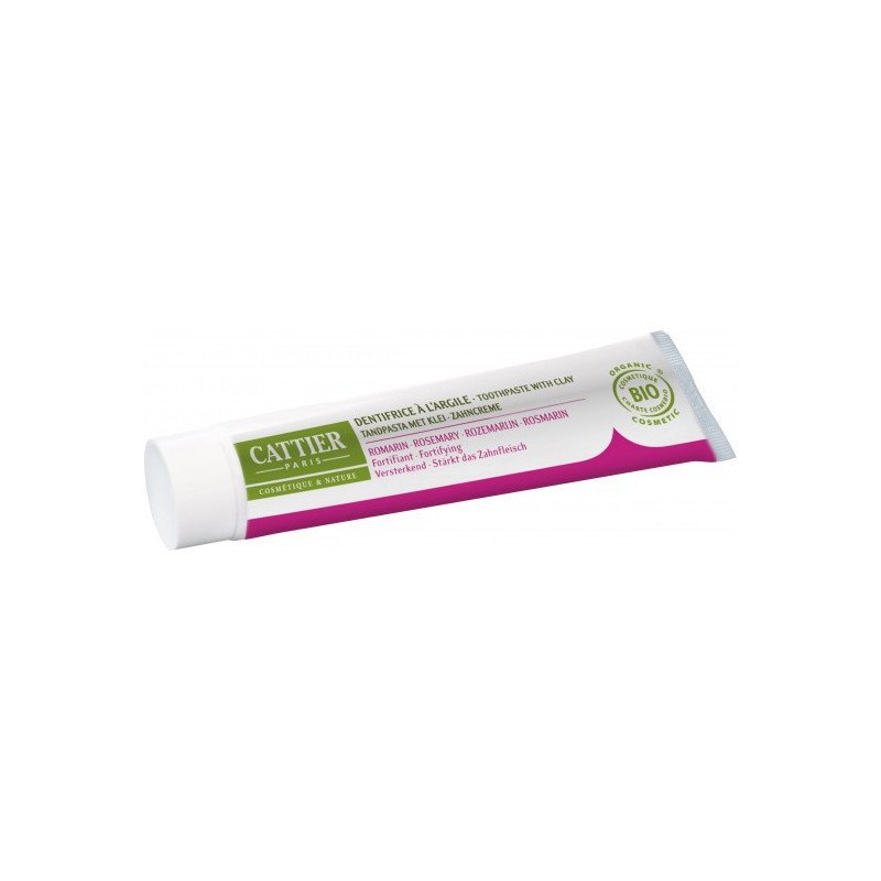 Cattier Dentargile Romarin Dentifrice Reminéralisant 75 ml