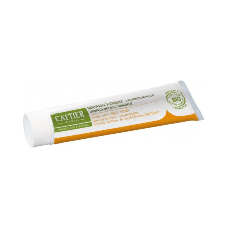 Cattier Dentargile Sauge Dentifrice Reminéralisant 75 ml