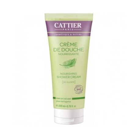Cattier Crème de Douche Nourrisante Thé Vert 200 ml