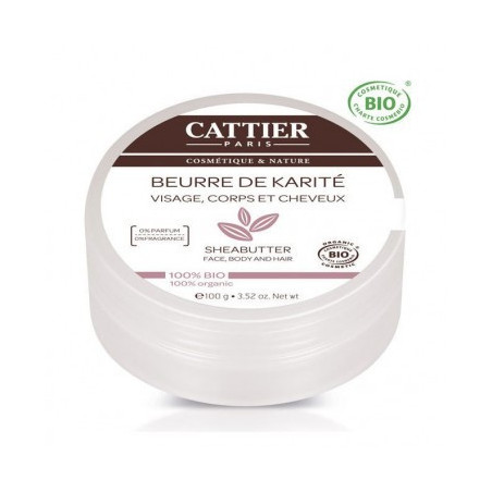 Cattier Beurre de Karité Nature 100 g
