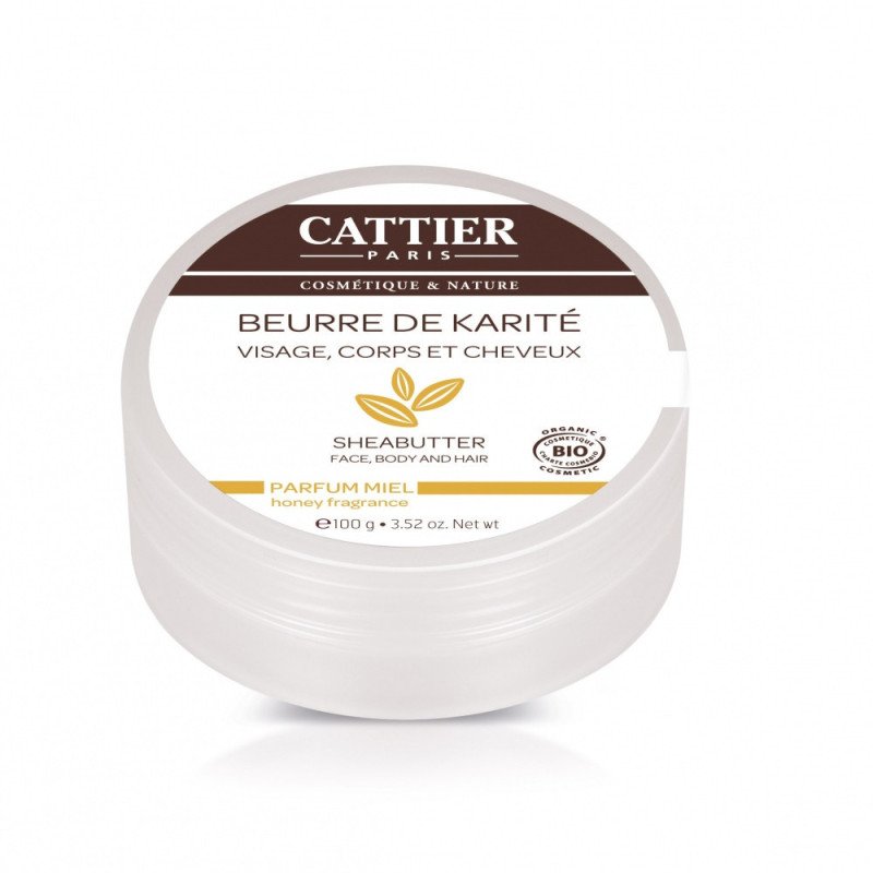 Cattier Beurre de Karité Miel 100 g