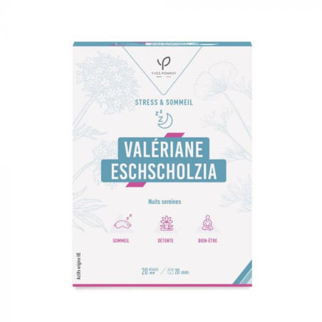 Yves Ponroy Valériane Eschscholzia Nuit Sereine 20 Gélules