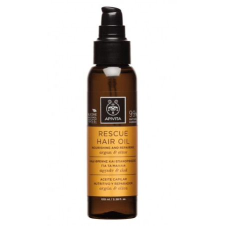 APIVITA Rescue Huile Capillaire Nourrissante & réparatrice 100 ml