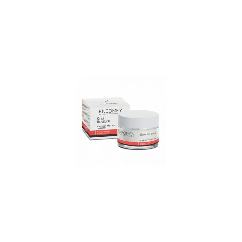 ENEOMEY STIM RENEW 8 SOIN NUIT ANTI-ÂGE UNIFIANT 50 ML