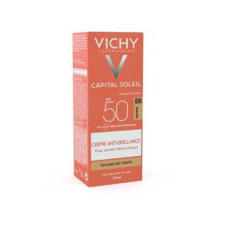 Vichy Capital Soleil BB Crème Anti-Brillance Toucher Sec Teintée SPF 50+ 50 ml