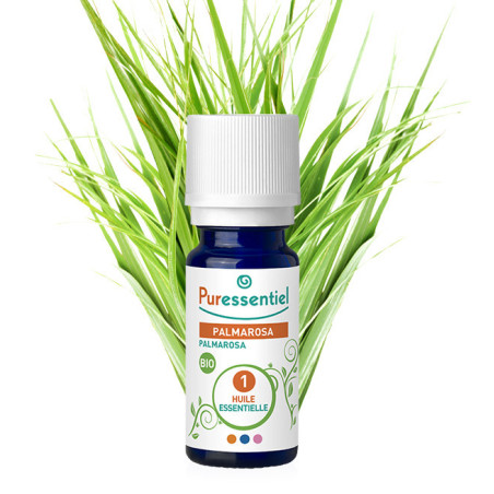 PURESSENTIEL HUILE ESSENTIELLE PALMAROSA BIO 10 ML