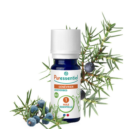PURESSENTIEL HUILE ESSENTIELLE GENEVRIER BIO 5 ML