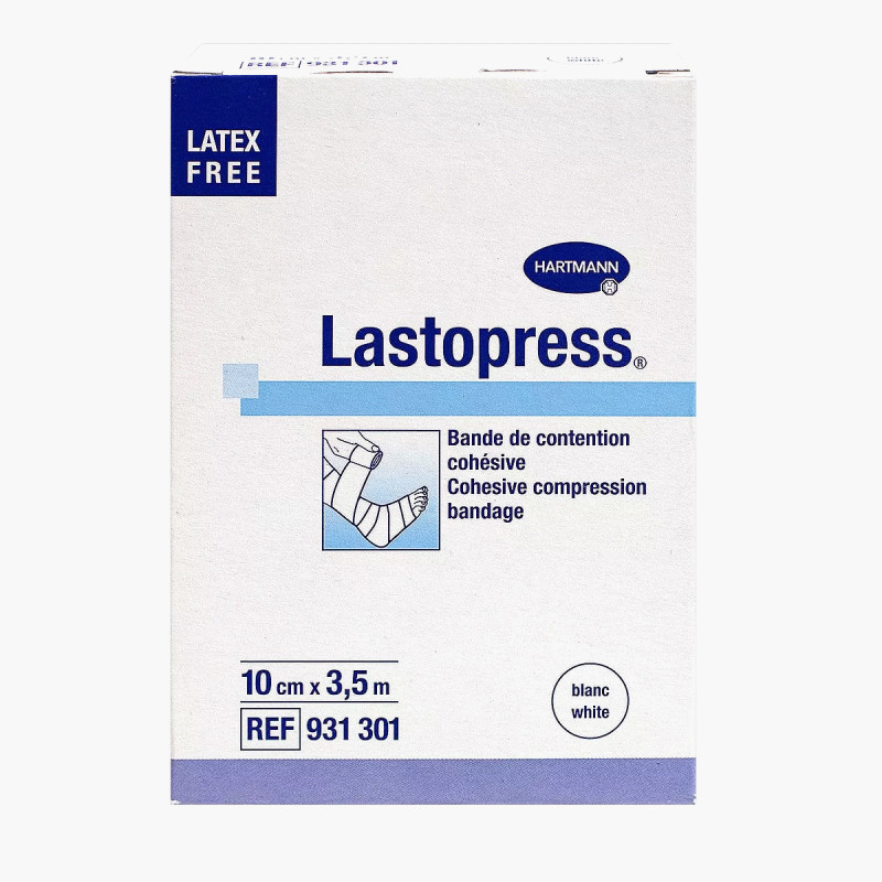 HARTMANN Lastopress Bande Contention Cohésive 10 cm x 3,5 m