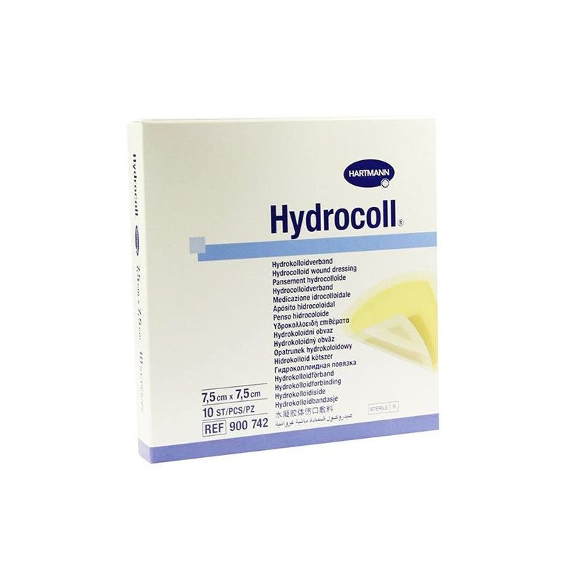 HARTMANN Hydrocoll Pansement Hydroactifs 7,5 x 7,5 cm 10 Unités