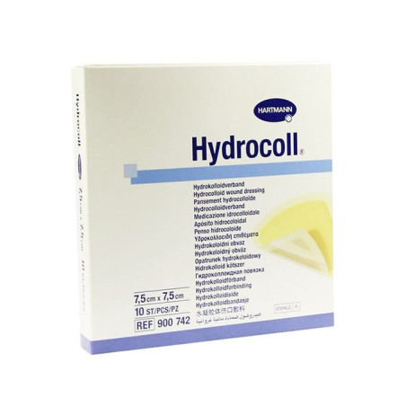 HARTMANN Hydrocoll Pansement Hydroactifs 7,5 x 7,5 cm 10 Unités
