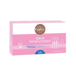 GIFRER SÉRUM PHYSIOLOGIQUE 12 unidoses x 5 ml