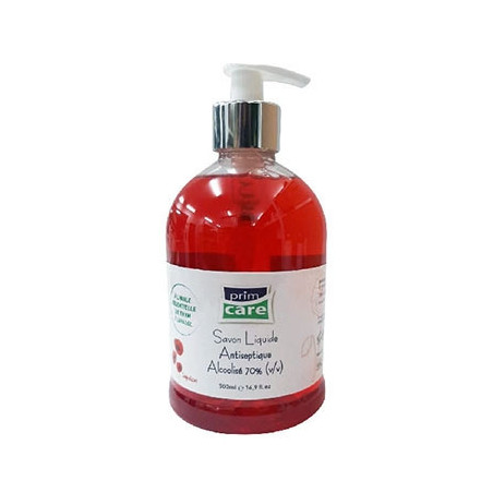 PRIMCARE SAVON LIQUIDE ANTISEPTIQUE COQUELICOT 500 ML