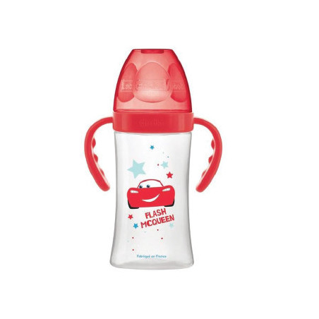 DODIE BIBERON INITIATION+ 270 ML ANSES CARS ROUGE + 6 MOIS