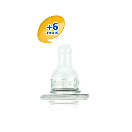 DODIE TETINE COL ETROIT ANTI COLIQUE DEBIT 2 +6M X2