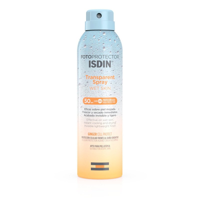 ISDIN Fotoprotector Spray Transparent Adulte SPF 50 250 ml