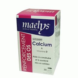 MAELYS CALCIUM & VITAMINE D 30 GÉLULES