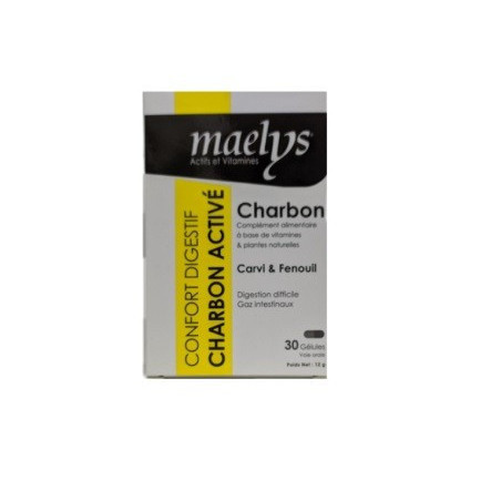 Maelys Charbon 30 Gélules