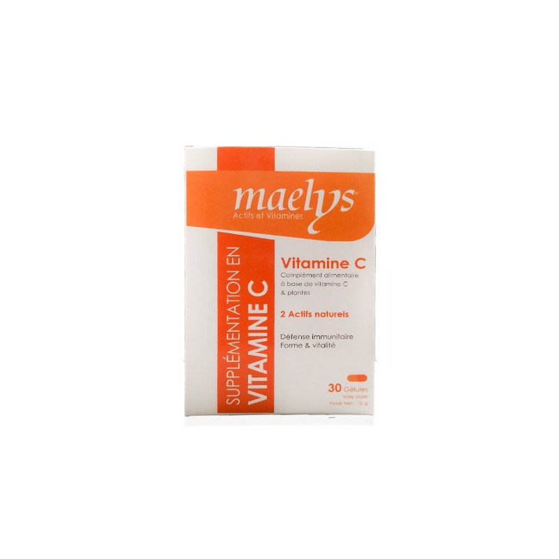 MAELYS VITAMINE C 30 GÉLULES