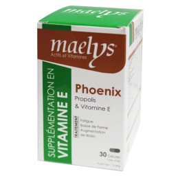 Maelys Phoenix Propolis & Vitamine E 30 Gélules